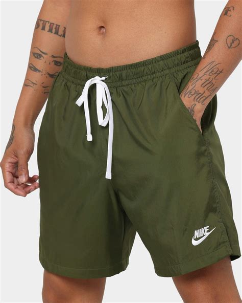 nike herren baumwoll shorts|green Nike shorts.